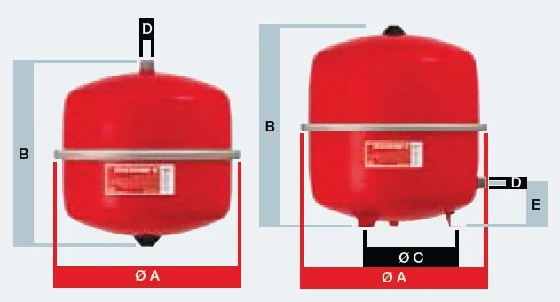 Išsiplėtimo indas 35 L Altech - Image 4